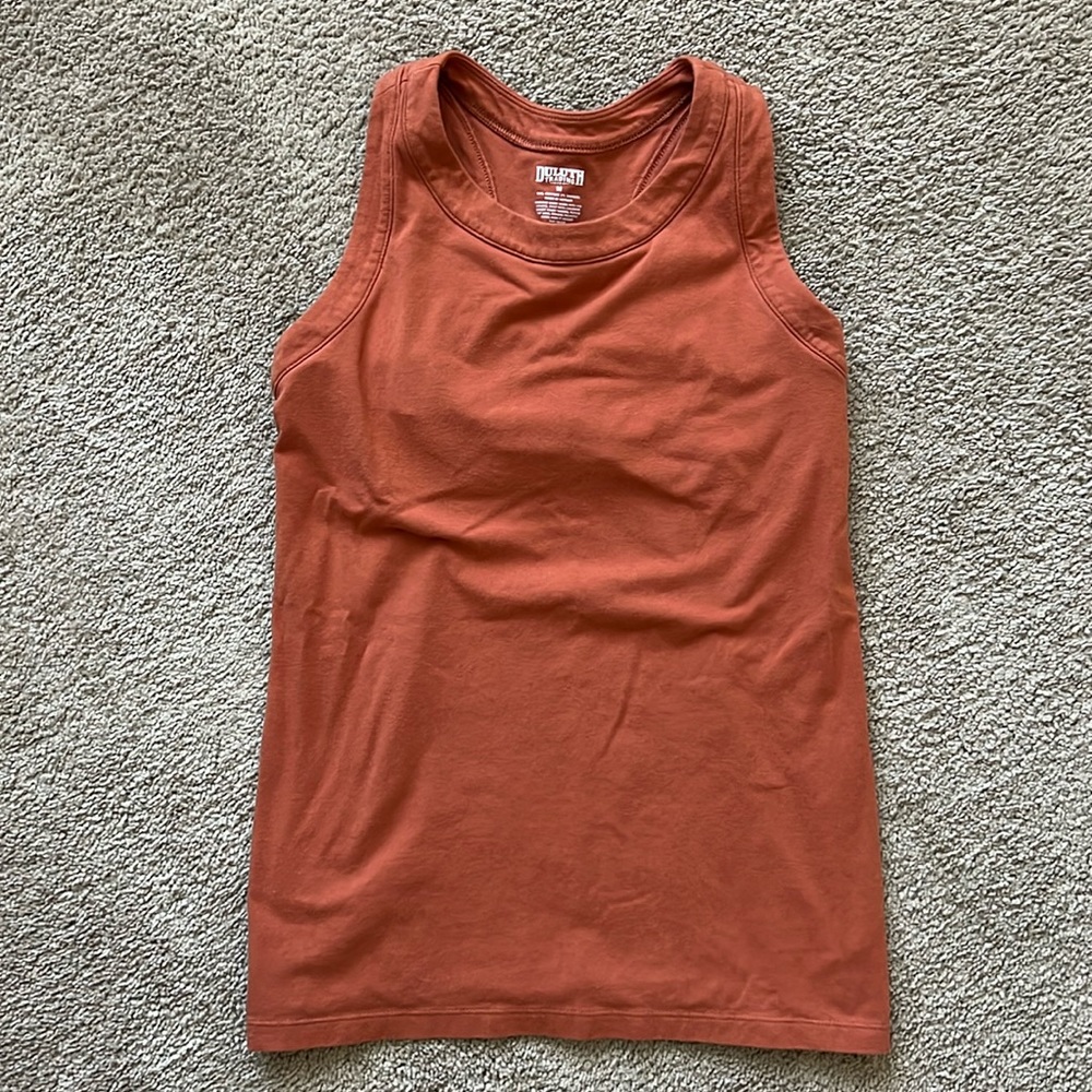 Duluth Orange No Yank Tank